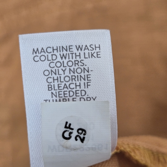 Pure Jill X J. Jill 100% Linen Short Sleeve Pockets Modest Dress Size S - Picture 8 of 8